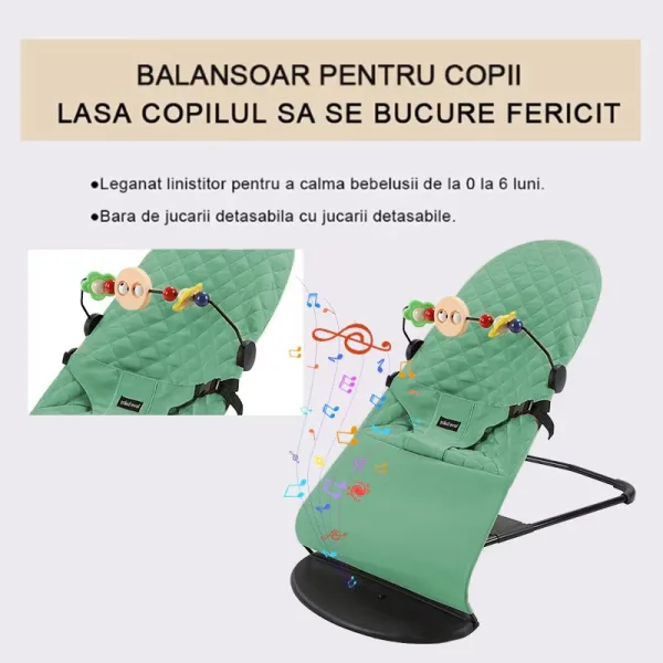 scaun stabil cu cadru metalic