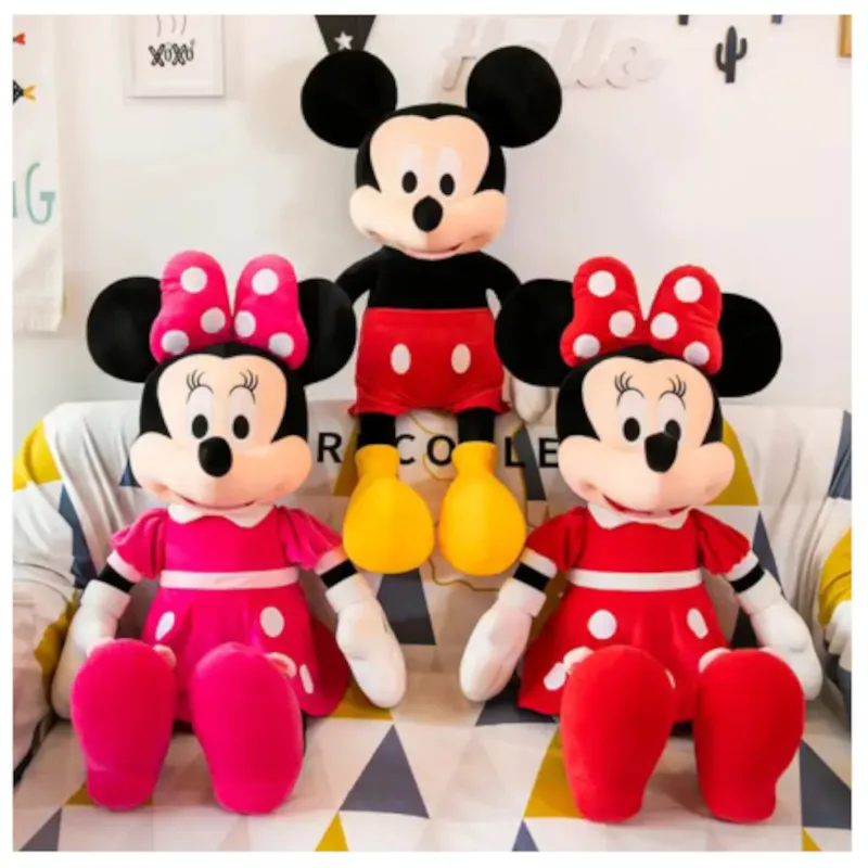 Set 3 plușuri Minnie și Mickey Mouse
