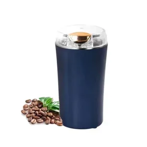 Rasnita electrica multifunctionala ABYZ 300W pentru cafea, condimente, seminte si ierburi uscate, cu lame din otel inoxidabil si pornire prin apasare