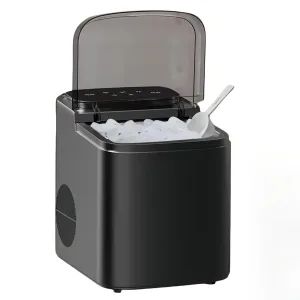 Masina de facut gheata ABYZ compacta si inteligenta producere rapida 9 cuburi tip glont in 6 minute autocuratare uz casnic